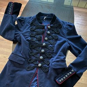 FREE PEOPLE - MILITARY BLAZER